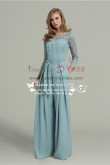 Women's Chiffon Prom Jumpsuit with lace Long Sleeves nmo-230