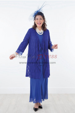 2019 New arrival Royal blue Mother of the bride dress Outfit nmo-388