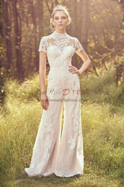 2022 Lace Bridal Dresses Hot Sale Bridal Jumpsuits wps-255