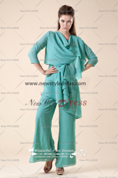 Lake Blue Cowl Neck Glamorous Loose Latest Fashion Women's outfit nmo-126
